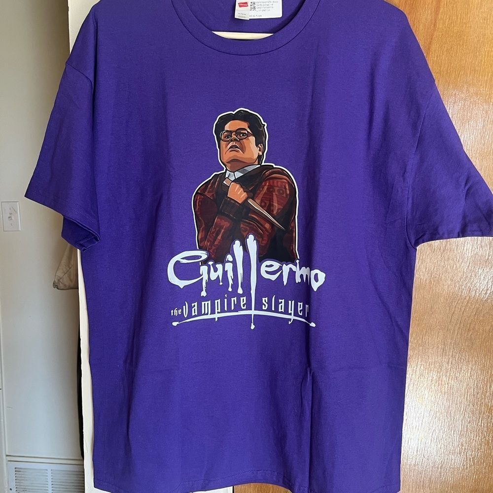 Hanes Purple Graphic Tee